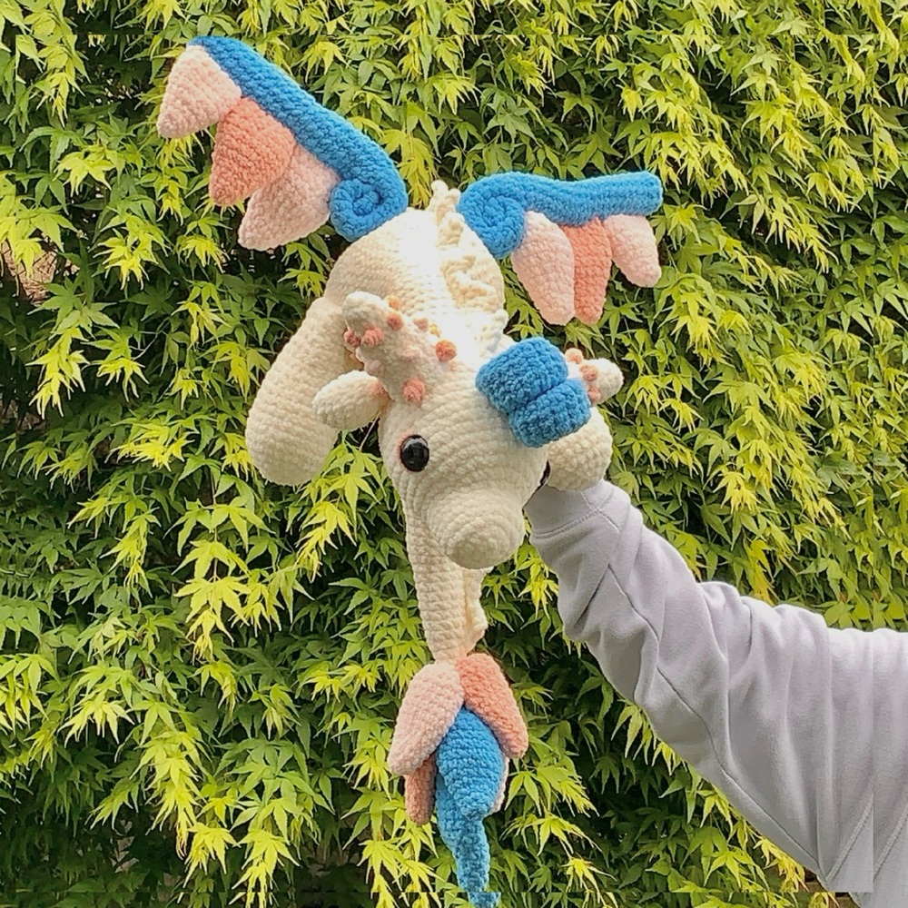 Crochet Dragon Plush